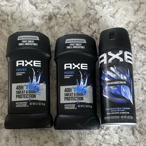 AXE Phoenix Antiperspirant and Deodorant Set - Black and Blue